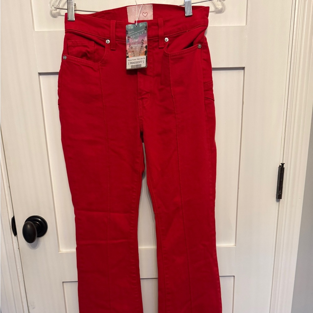 REVICE LA Bold Red Denim Size 26
